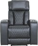 Primo™ International Heritage Colton Leather-Match Black Power Glider Recliner-3