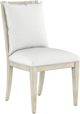 A.R.T. Furniture® Cotiere Linen/White Side Chair-0