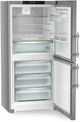 Liebherr 30'' 12.8 Cu. Ft. SmartSteel Semi Built In or Freestanding Bottom Freezer Refrigerator with EasyFresh and NoFrost-3