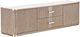 Michael Amini® West Kensington Sea Salt Caramel Media Cabinet-0