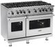 Viking® 5 Series 48” Splash Pro Style Liquid Propane Gas Range-2