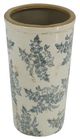A & B Home Beige/Gray Cylindical Shape Vase-1
