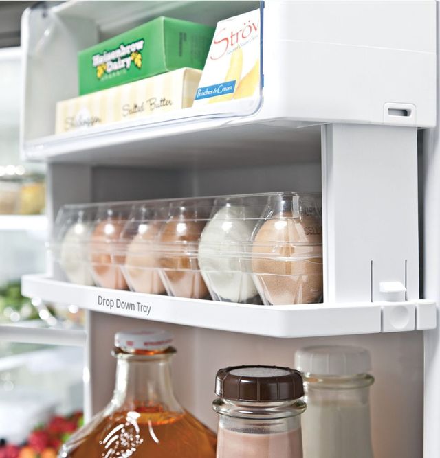 GE Profile™ 36 in. 23.1 Cu. Ft. Fingerprint Resistant Stainless Steel Counter Depth French Door Refrigerator-8