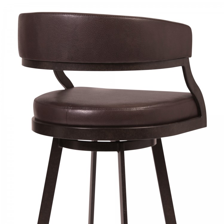 Armen Living Saturn Bar Stool - Thumbnail 3