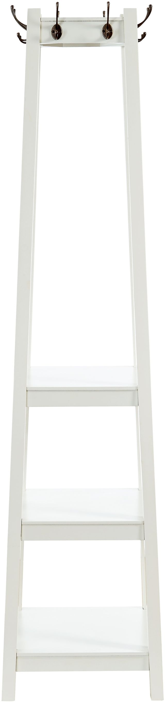 Powell® Helena White Coat Rack-1
