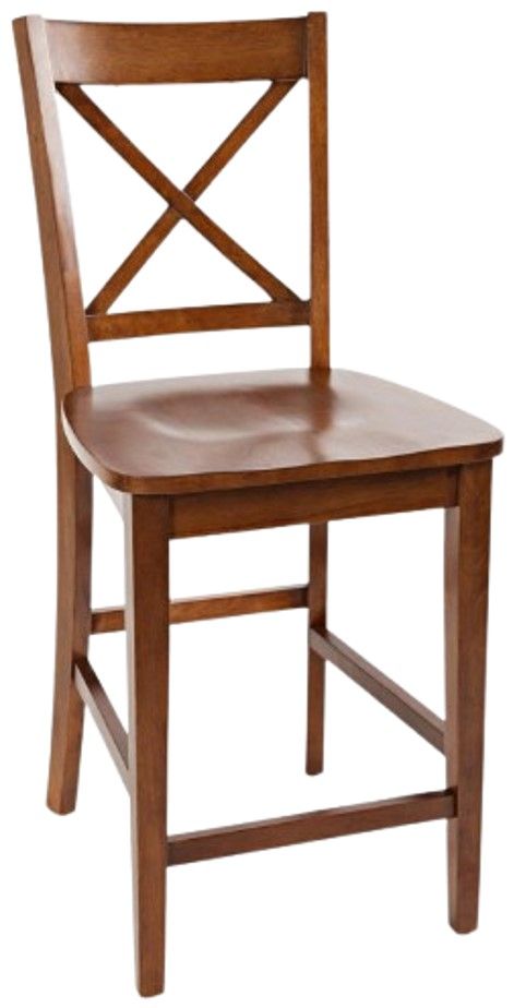 Jofran Inc. Simplicity Caramel Counter Stool-0