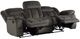 Homelegance® Laurelton Chocolate Double Manual Reclining Sofa-3