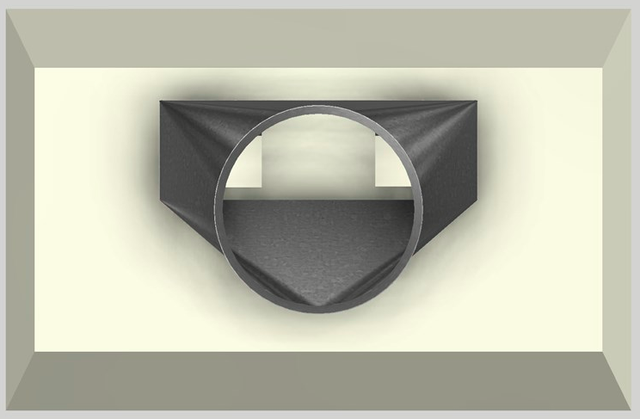 Vent-A-Hood® 42" Biscuit Island Liner Insert-1