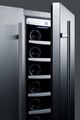 Summit® 5.1 Cu. Ft. Stainless Steel Wine Cooler-5