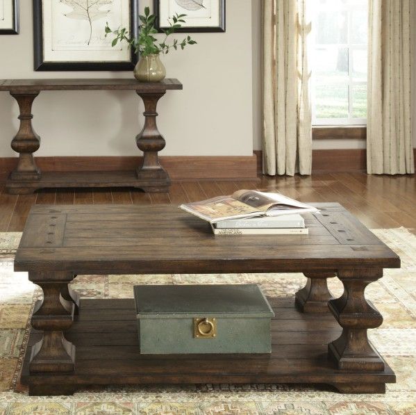 Liberty Furniture Sedona Kona Brown Cocktail Table-1