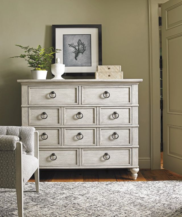 Lexington Home Oyster Bay Fall River White Chest-1