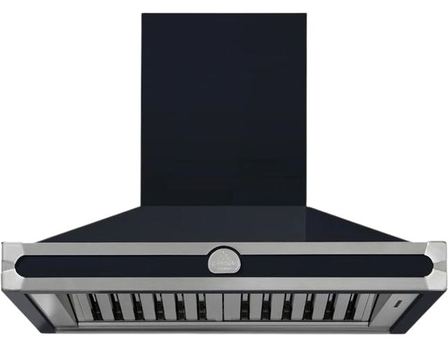 La Cornue CornuFé 90 AlberTine 36" Matte Black Wall Mounted Chimney Hood-0