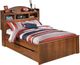 Signature Design by Ashley® Barchan 3-Piece Medium Brown Full Panel Bed Set-1