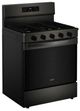 Whirlpool® 30" Black Stainless Steel Freestanding Gas Range-2