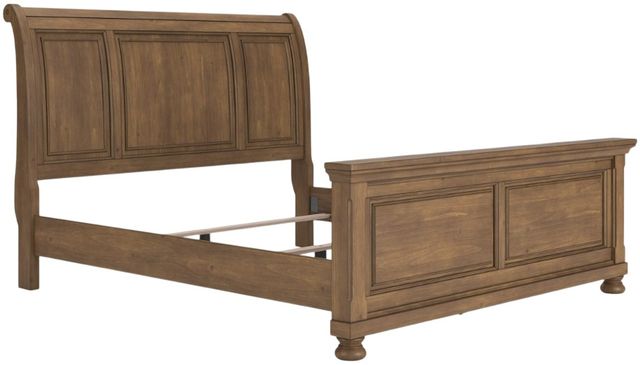 Signature Design by Ashley® Feddinger Medium Brown King Sleigh Bed-0
