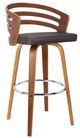 Armen Living Jayden Brown 30" Swivel Bar Stool-0