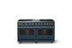 Viking® 5 Series 60" Squall Pro Style Dual Fuel (NG) Range with Brushed Brass Trim-3