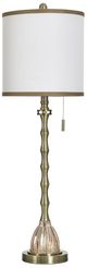 Stylecraft Pedestal Gold Buffet Lamp-0