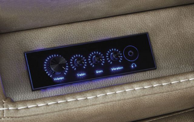 Signature Design by Ashley® Crenshaw Cappuccino Power Recliner-4
