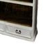 Million Dollar Rustic Frosted White Bookcase-1