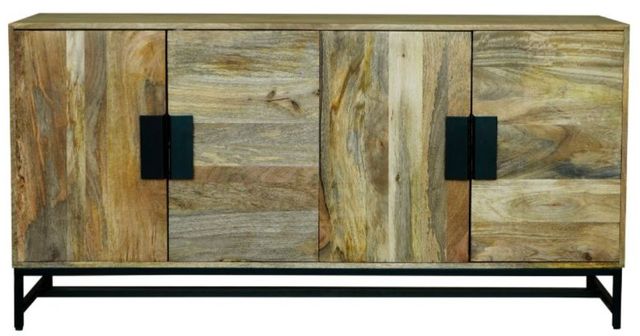 Jaipur Furniture Agra Brown 4-Door Sideboard-1
