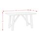 Elements International Cash Dark Gray Counter Height Dining Table-4