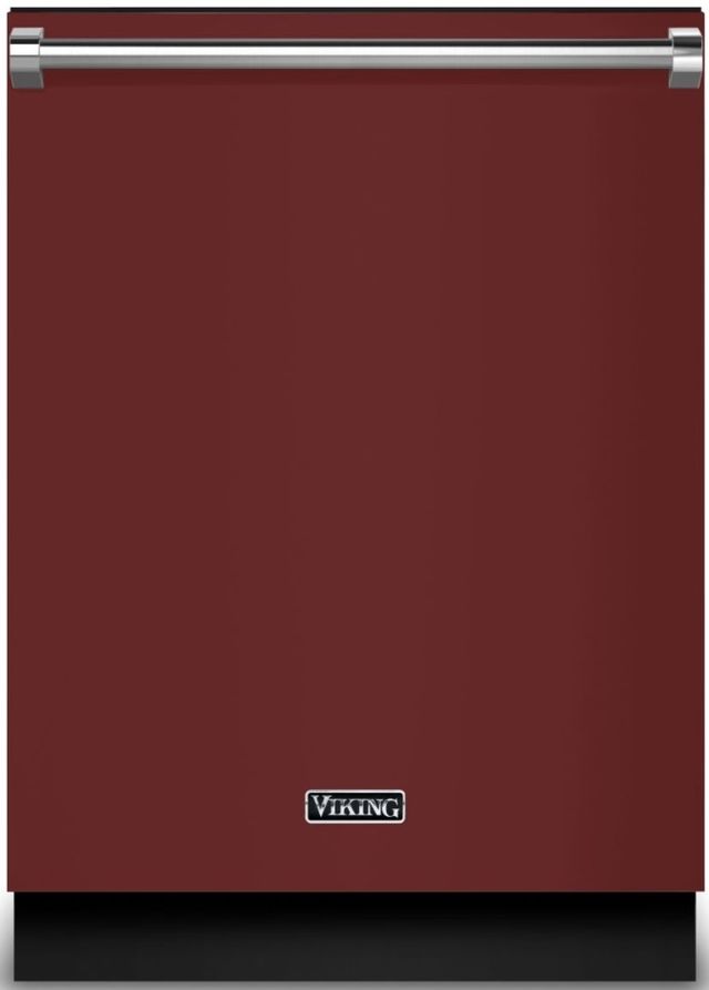 Viking® 5 Series Reduction Red Professional Dishwasher Door Panel-0