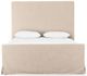 Magnolia Home by Joanna Gaines Sabine Shell Slipcover King Panel Bed-1