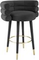 TOV Furniture Betty Black Bar Stool-0