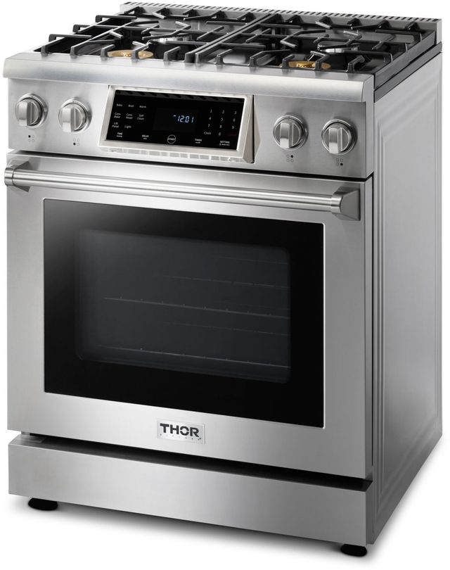 Thor Kitchen® Professional 30" Stainless Steel Pro Style Gas Range-2