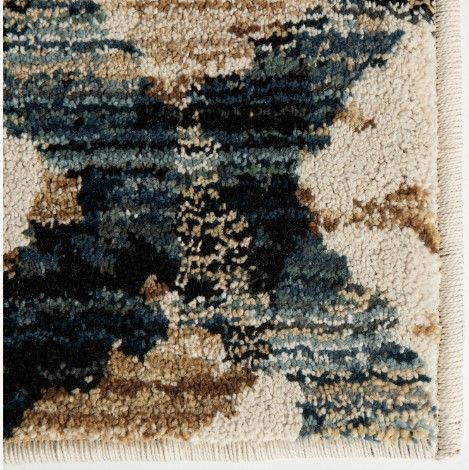 Orian Adagio Schimmel Multi Blue 5'x8' Area Rug-1
