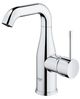 GROHE Essence StarLight Chrome Single Hole Single-Handle M-Size Bathroom Faucet-3