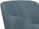 International Furniture Direct Tamesis Blue Swivel Chair-4