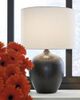 Signature Design by Ashley® Ladstow Black Ceramic Table Lamp-2