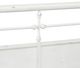 Liberty Furniture Vintage Antique White Twin Metal Day Bed with Trundle-1