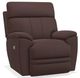 La-Z-Boy® Talladega Chestnut Leather Power Rocking Recliner-0