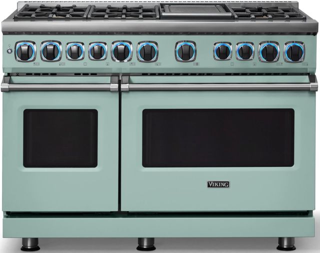 Viking® 7 Series 48" Splash Pro Style Dual Fuel Range-3