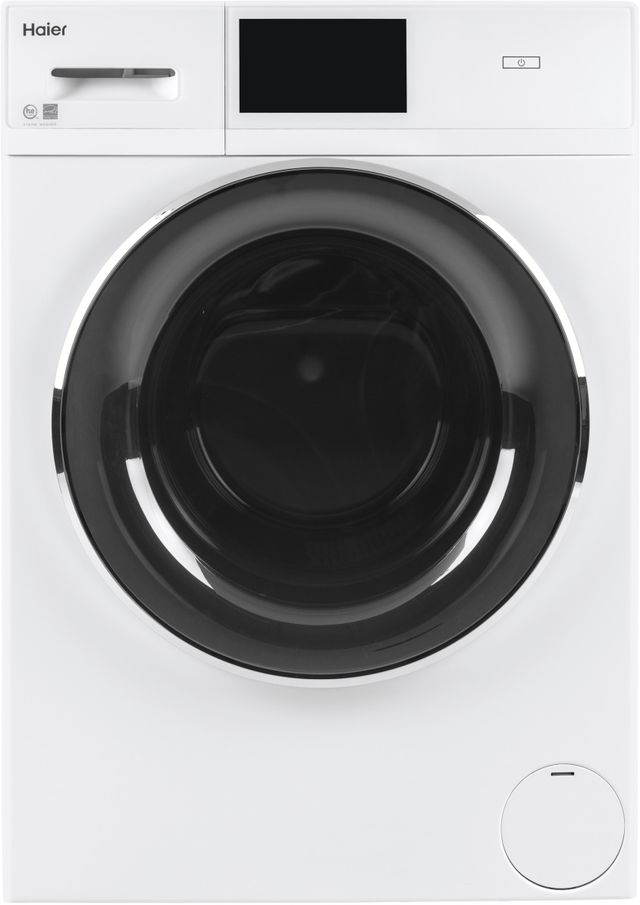 Haier 2.4 Cu. Ft. White Front Load Washer-1