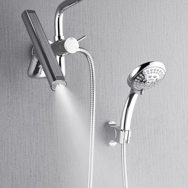 Forno Acqua AcquaFALL Mini Polished Chrome 8" Retrofit Shower System 1.8 GPM-1