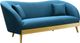 TOV Furniture Chloe Spotted Blue Sofa-0