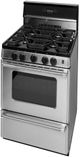 Premier Pro Series 24" Stainless Steel Freestanding Gas Range-2