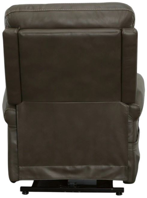 Flexsteel® Jenkins Brown Power Lift Recliner with Power Headrest and Lumbar-4