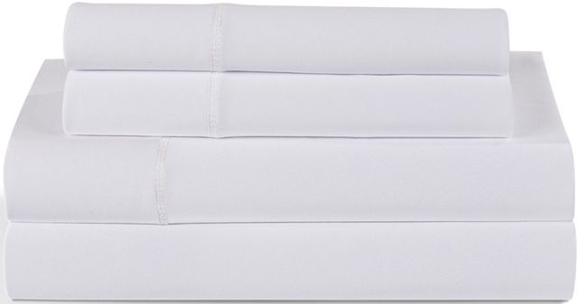 BEDGEAR® Dri-Tec® Performance White Split King Sheet Set-0