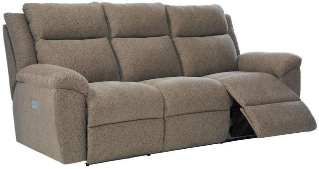 La-Z-Boy® Joel Cocoa Power Reclining Sofa with Headrest and Lumbar-1