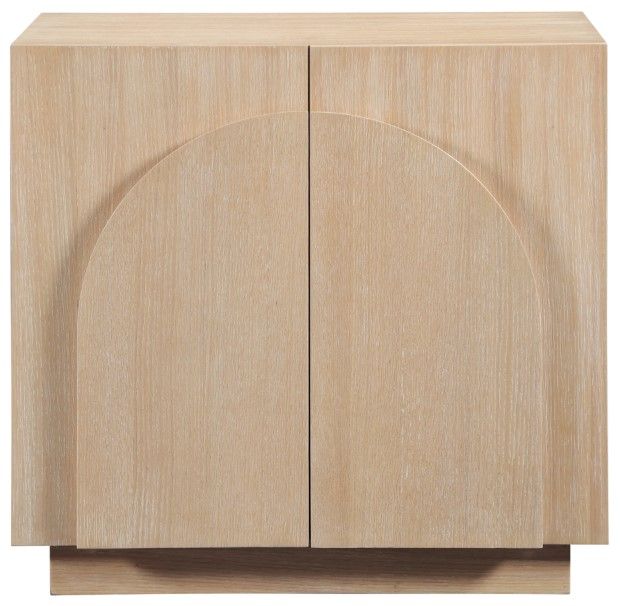 Meridian Furniture Navona Natural Oak Walnut Sideboard-1