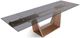 VIG Furniture Modrest Babia Smoked Glass/Walnut Dining Table-0