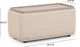TOV Furniture Sylvie Cream Ottoman Table-1