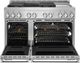 JennAir® NOIR™ 48" Stainless Steel Pro Style Gas Range-1