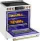 LG Studio 30" Essence White Slide-In Electric Range-3