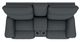 La-Z-Boy® Jay Marine Power Reclining Loveseat with Console and Headrest-4